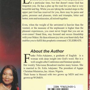 Celebrate (Back) by Rev Funke felix Adejumo
